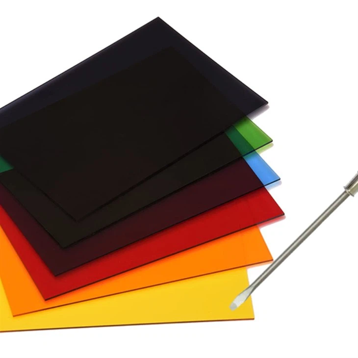 Lámina acrílica resistente a los arañazos